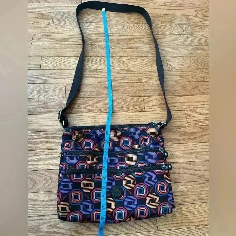 Kipling Geomatric Print Crossbody Handbag